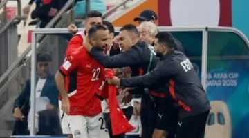 أفشة يعزز سجل مصر في كأس العرب بهدفه الأول بالنسخة الثانية على التوالي 1